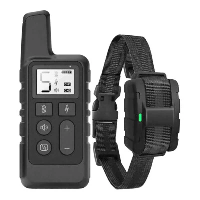 MARKENLOS Hund Ausbildung Training Erziehungshalsband Hunde Vibration Ton Fernbedienung