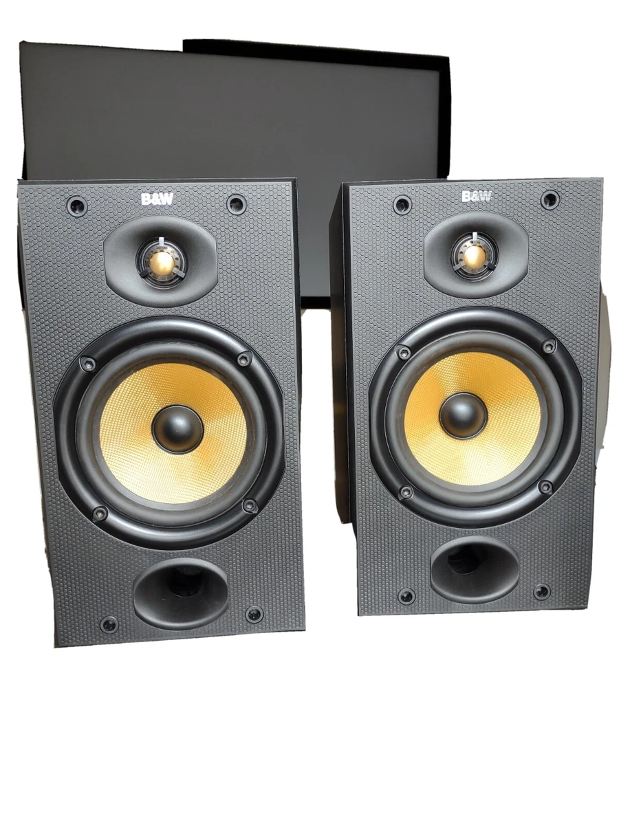 B&W DM 601 S2 Bookshelf Speakers Black BiWire Photo, 41 OFF