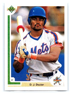 1991 Upper Deck #3 D.J. Dozier   Baseball  New York Mets