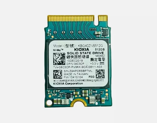 KIOXIA KBG40ZNS512G 512GB SSD PCIe3.0x4 NVMe M.2 2230 FOR Steam Deck PC Laptop