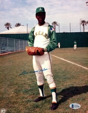 Blue Moon Odom Signed Autographed 8X10 Photo Oakland Athletics Thin BAS AA29287