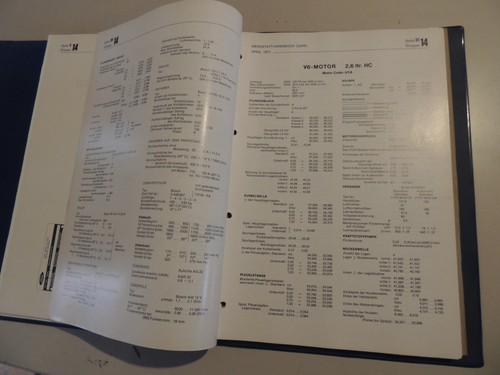 Werkstatthandbuch Ford Capri 1.3 1.5 1.7 2.0 2.3 2.6L Modelljahr 1969 + Erg 1973 - Bild 11 von 12