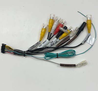 GENUINE ALPINE INE-W970HD INEW970HD RCA Interface Cable Front, Rear Cam/Mic