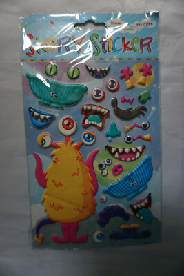 3D Story Sticker ''Monster/Aliens'' +++ NEU/OVP +++