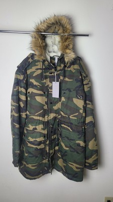zara parka with faux fur collar