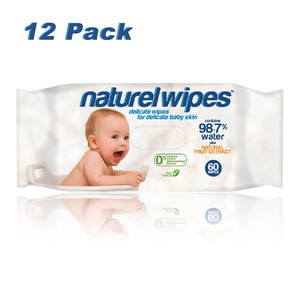 12 pack water wipes