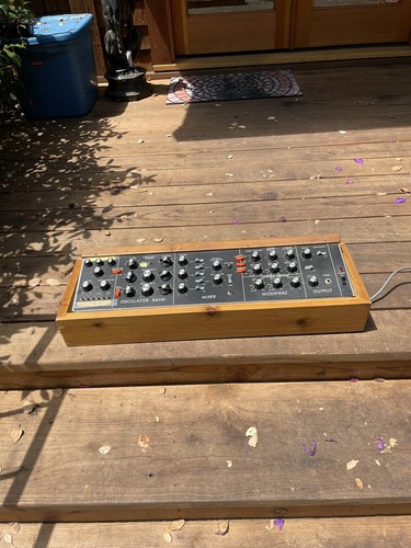 The Minimoog Model D with MIDI synthesizer