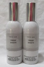 White Barn Bath  Body Works Concentrated Room Spray Lot Set of 2 FRESH SHEETS