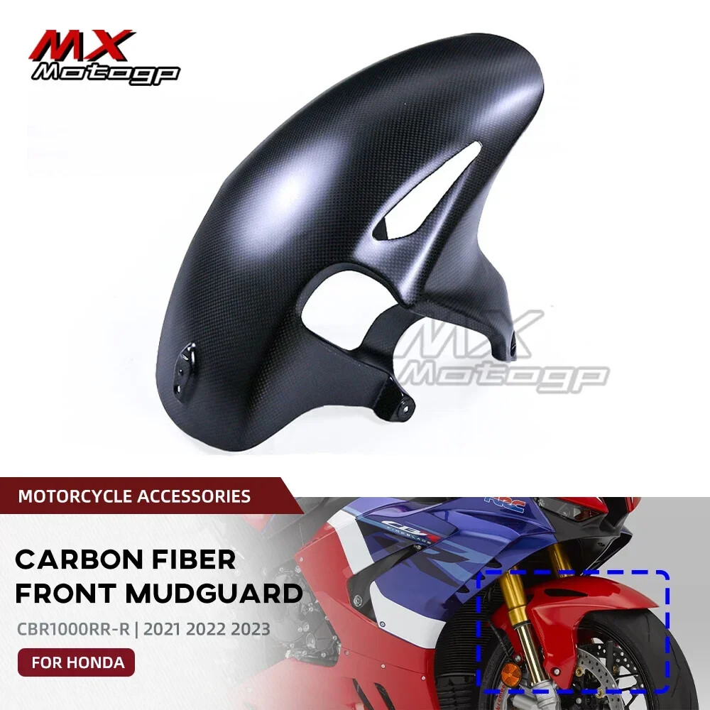 For HONDA CBR1000RR-R 2021-23 Carbon Fiber Front Fender Mudguard Motorcycle