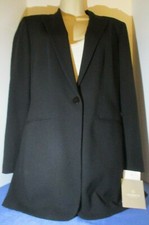 Liz Claiborne Black Suit Jacket-Women's Regular Size 8 Never Worn-MSRP- 199