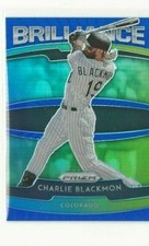 2020 Prizm Baseball CHARLIE BLACKMON Brilliance Blue Prizm SP