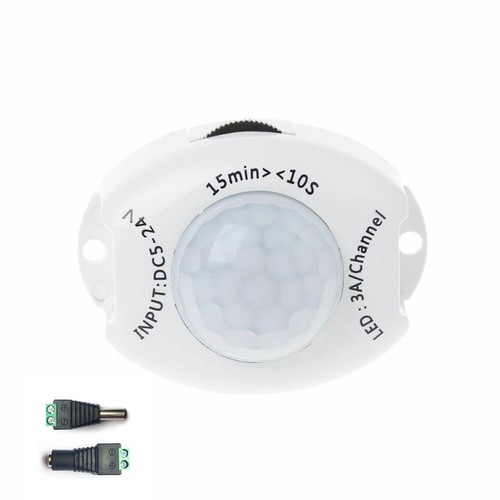 DC 12V 24V 3A Automatic Infrared PIR Motion Sensor Switch For LED strip light - Picture 10 of 10