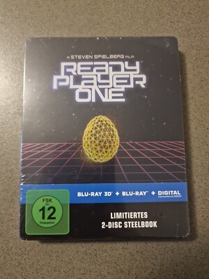 Ready Player One , Limitiertes  STEELBOOK 3D + 2D Bluray , NEU & OVP , B-WARE 