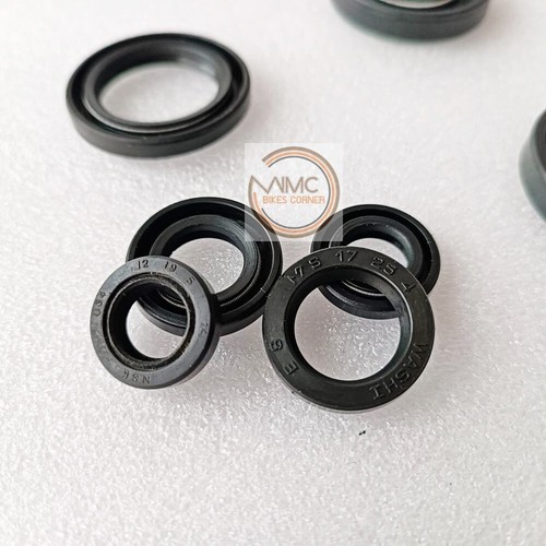 SET 7 PCS. OIL SEAL KIT NEW FOR YAMAHA 1974-1981 DT100X DT100 MX100 - Picture 3 of 7