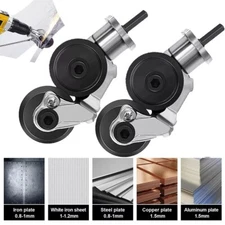 2Pack Electric Drill Shears Plate Cutter Attachment Metal Iron Tin Quick Cutting