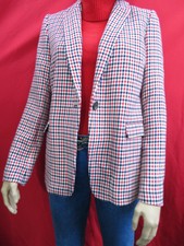 Boden Bramley Longline Red Check Jacket Uk 10 & Boden Cambridge Skimmer Jeans