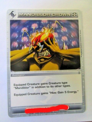 Chaotic Mandiblor Crown LP Common Battlegear Used Code!
