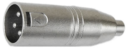 Quiklok G284K Adattatore Spina XLR 3 Poli / Presa RCA