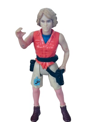 Jurassic Park Hasbro Amblin Doctor Amanda girl blonde Vtg Action figure toy 1993