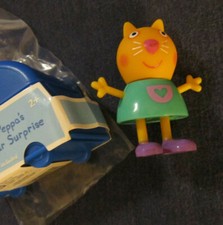 Peppa Pig's friend CANDY CAT Peppa's Car Surprise blind bag box opened New toy