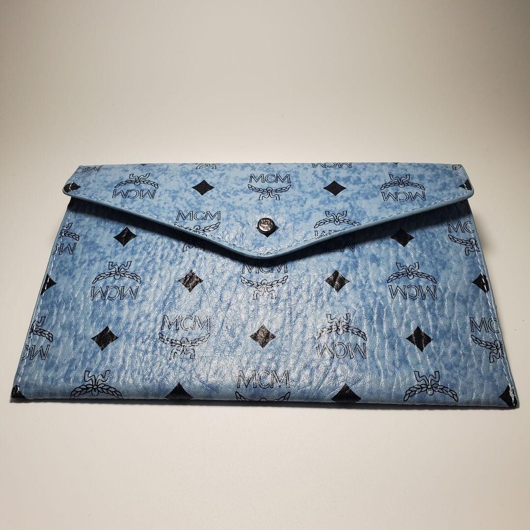 MCM novelty pouch Blue New | eBay