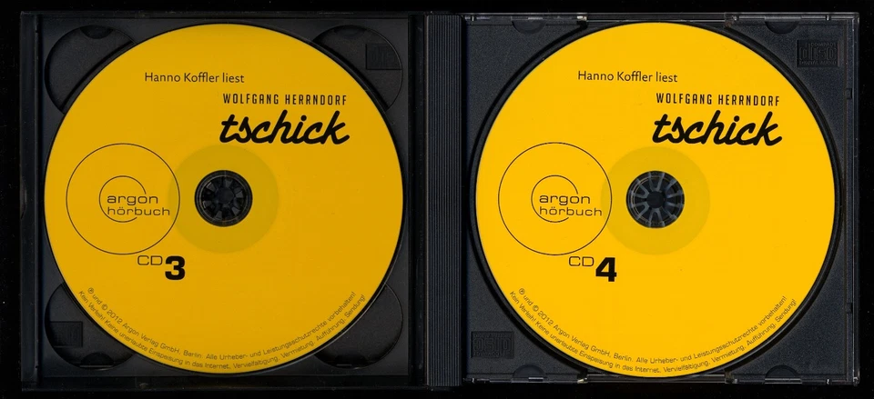 Wolfgang HERRNDORF★TSCHICK★Hörbuch★4-CDs = 5 Stunden★Hanno KOFLER liest★NEUWTG.★ - Bild 4 von 4