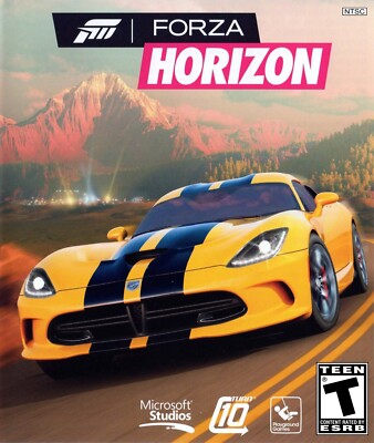 Forza Horizon XBOX 360 BOX ART Glossy POSTER Unframed B0103