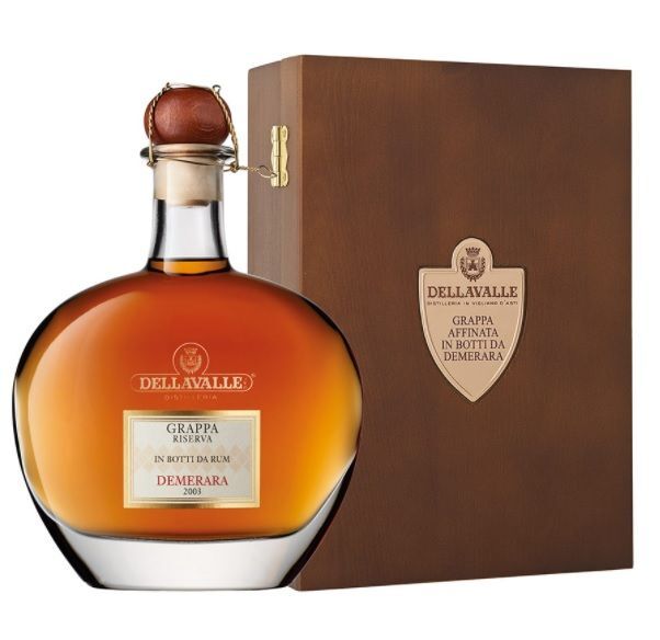 Distilleria Dellavalle - Grappa Riserva Affinata in Botti da Rum Demerara 2005 0