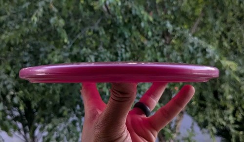 PEARLY FIRST RUN PFN Champion Gator Innova Disc Golf 175g NEW Purple Pink - Picture 4 of 4