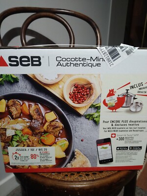 ANCIENNE SUPER COCOTTE Seb 8 Litres Serie Z Inox Non Induction EUR 22,00 - FR