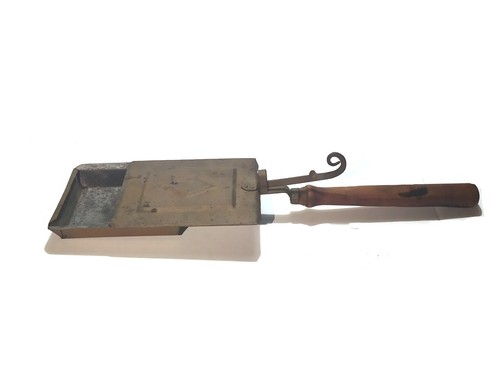 Antique Finnish Coffee Bean Roaster Rustic Roasting PAN 19th 20th victorian - Picture 2 of 3