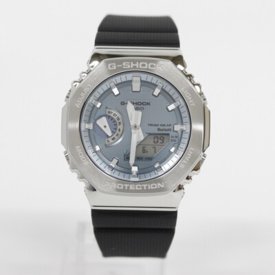 CASIO G-SHOCK GBM-2100A-1A2 GBM-2100A Solar Analog & Digital Light Blue