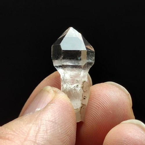 3g Natural Herkimer Diamond Body Sceptre Quartz Crystal Healing Stone 2843 - Picture 2 of 9