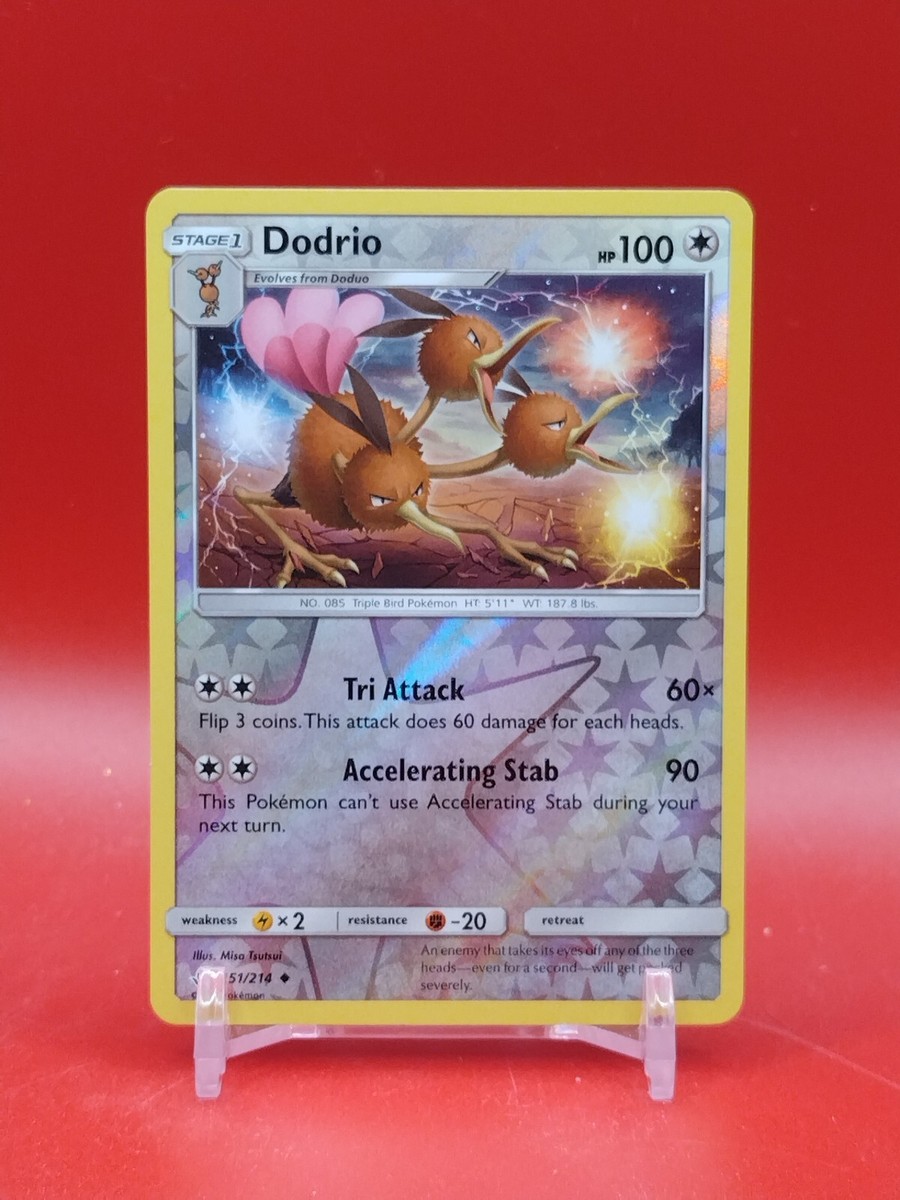 Pokemon - Dodrio - 151/214 - Reverse Holo - Unbroken Bonds | eBay