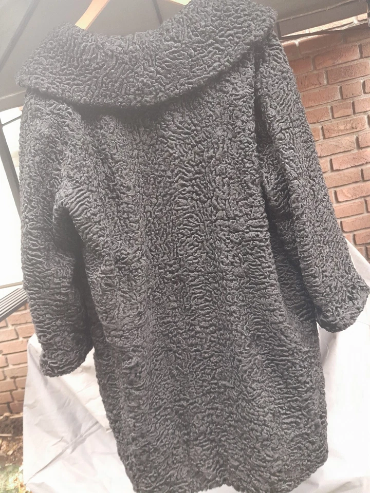 Pelzmantel Persianer Gr. 42 / M - Bild 2 von 4