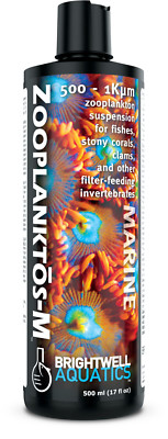 Brightwell Aquatics Zooplanktos-M Größe 500µm - 1mm Zooplankton Suspension 250ml