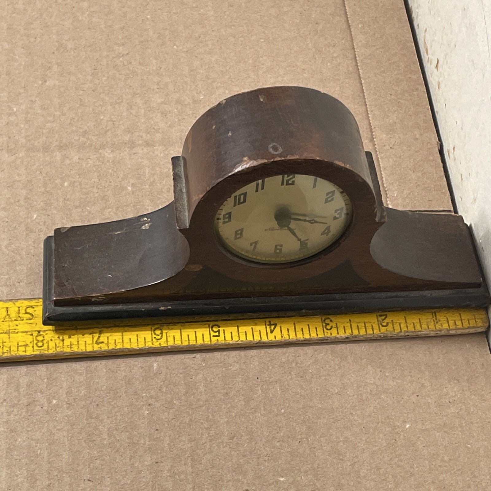 Antique New Haven Mini Tambour Novelty Clock Parts eBay