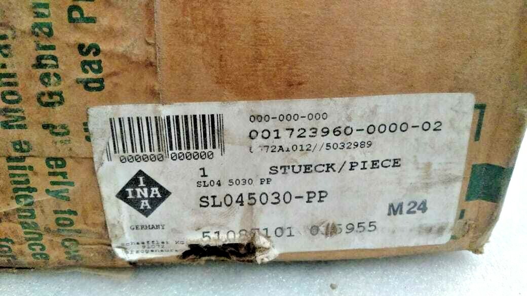 SL04 5030 PP Double Row Heavy Duty Needle Roller Bearings INA GERMANY NEW