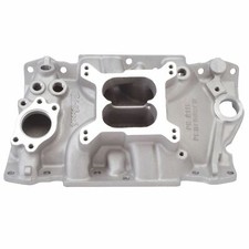 Edelbrock Satin Performer Intake Manifold For 1985-1995 Gm 90 Deg V6 3.8l 4.3l