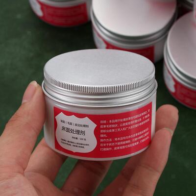 100ml Leder Poliergummi Glätte Schutz Schuhe Beutel Lederpflege