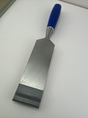 VINTAGE MARPLES 1-3/4'' WIDE 44mm BEVEL EDGE PARING CHISEL UK NEW OLD STOCK - Picture 10 of 16