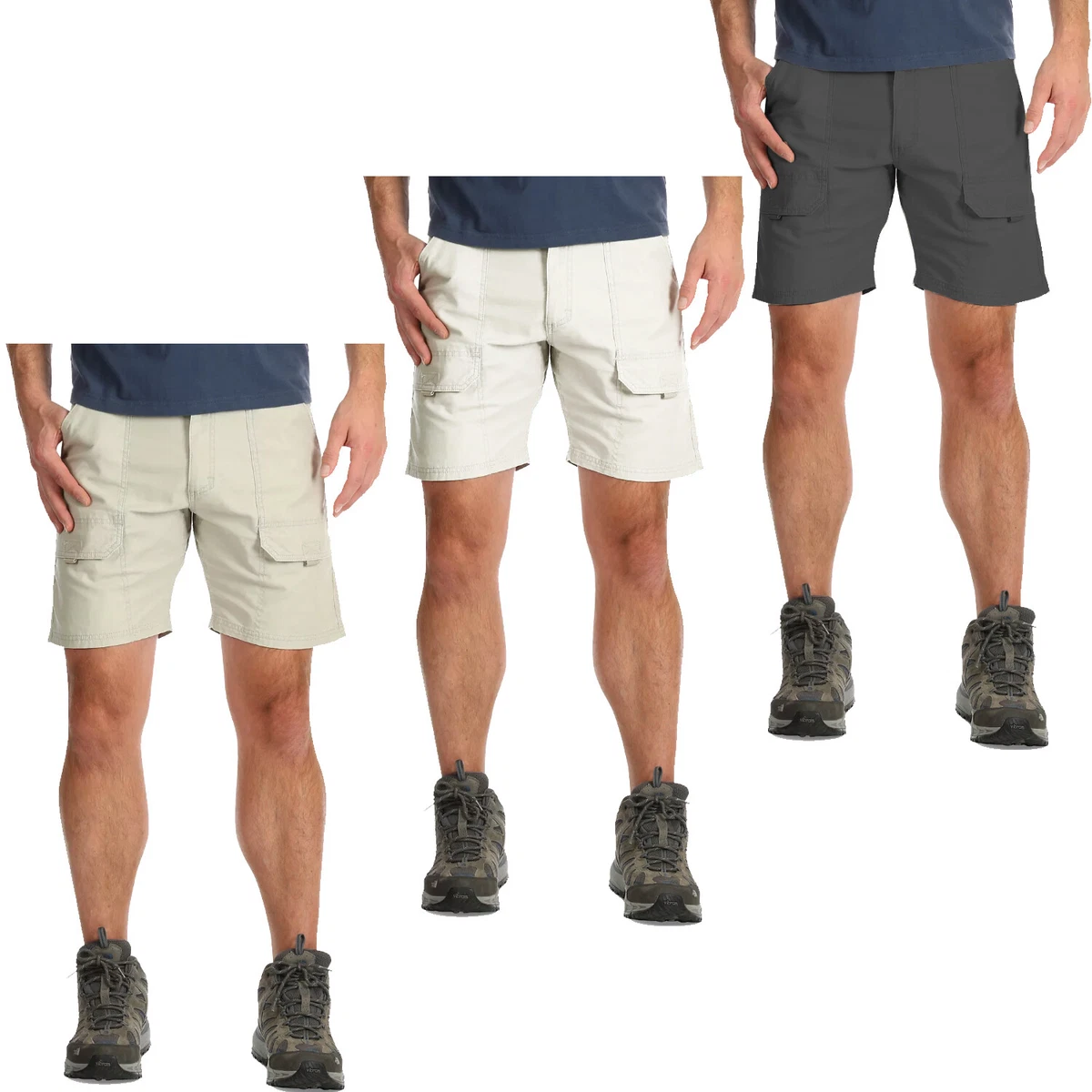 Wrangler cargo hotsell shorts elastic waist