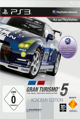 Gran Turismo 5-Academy Edition (Sony PlayStation 3, 2012) Zustand SEHR GUT