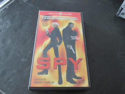 VHS Film Spy 1997 Geena Davis Samuel L.Jackson Cecchi Gori No DVD