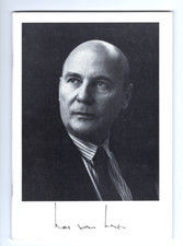 Hans Werner Henze Signed Booklet 1991 / Autographed Composer