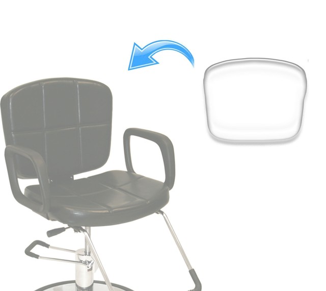 Waterproof Vinyl Plastic Protective Chair Back Cover Salon Equipment
