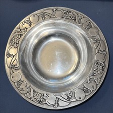 Wilton Armatele  Round Metal Serving Bowl Wit...