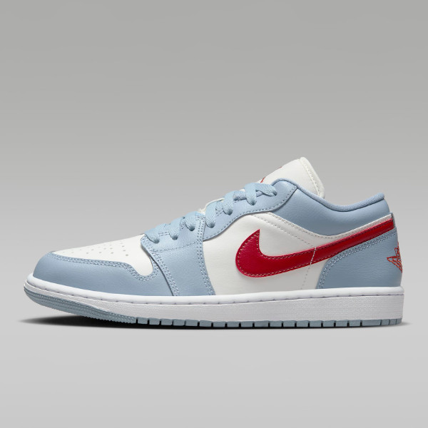 Женские полуботинки Nike Air Jordan 1 сине-серые (DC0774-164) Доставлены в ускоренном порядке