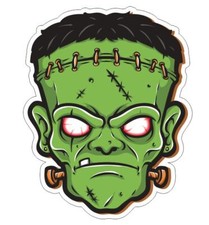 Frankenstein Monster Sticker A02