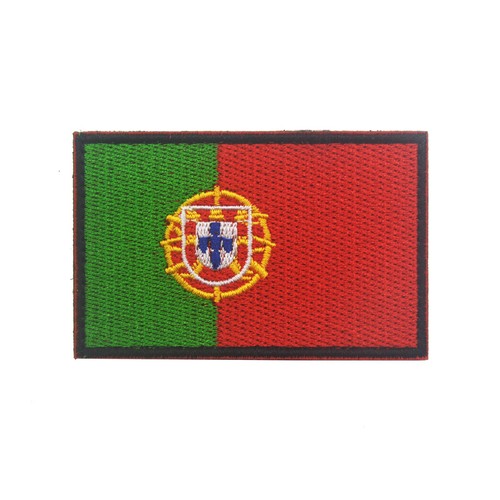 National European Country Flag Hook Loop Patch Embroidery Backing Fastener Badge - Picture 18 of 26
